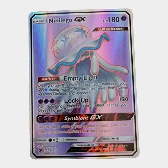 Pokemon Other - CLEARANCE 💖Nihilego GX 180hp Basic Pokémon Card